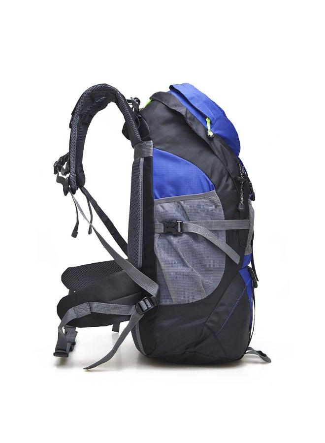 JOLLY Solid Outdoor Hiking Backpack Blue/Black  - Image 3