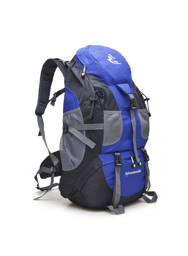 JOLLY Solid Outdoor Hiking Backpack Blue/Black  - Image 4