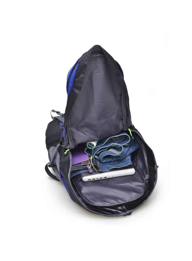 JOLLY Solid Outdoor Hiking Backpack Blue/Black  - Image 5