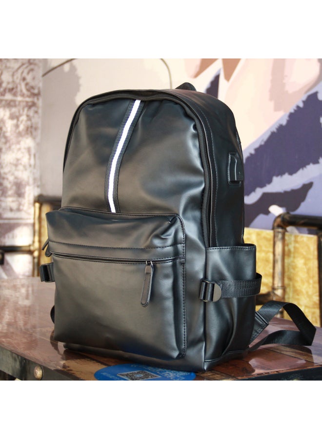 JOLLY Backpack With USB Charger Black  - Image 3