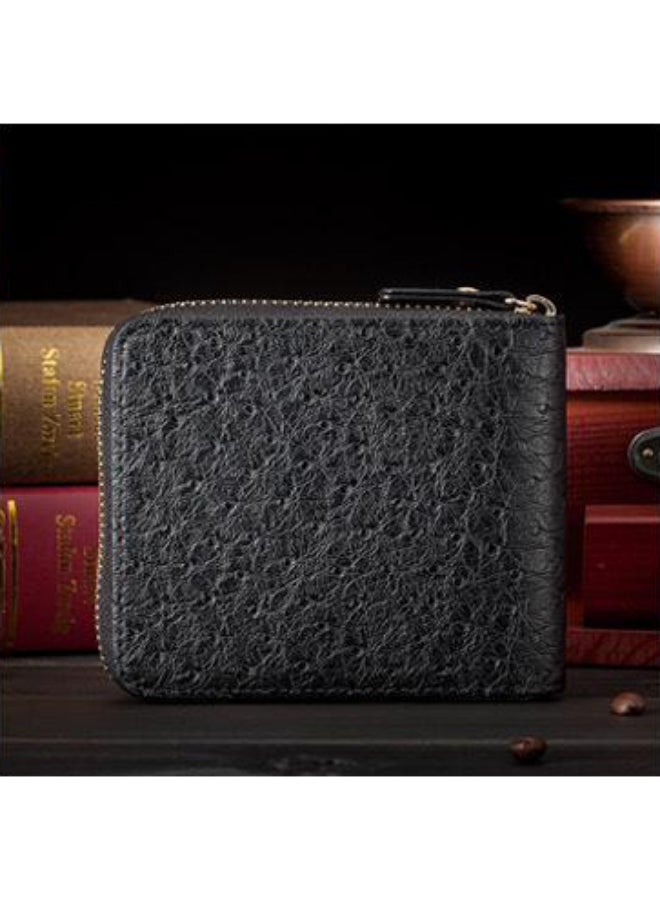 JOLLY Solid Zip Wallet Black  - Image 2