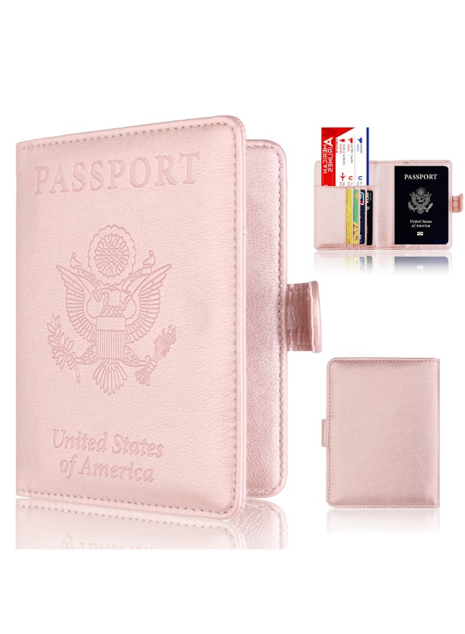 JOLLY - Passport And Card Holder Pink - Image 1