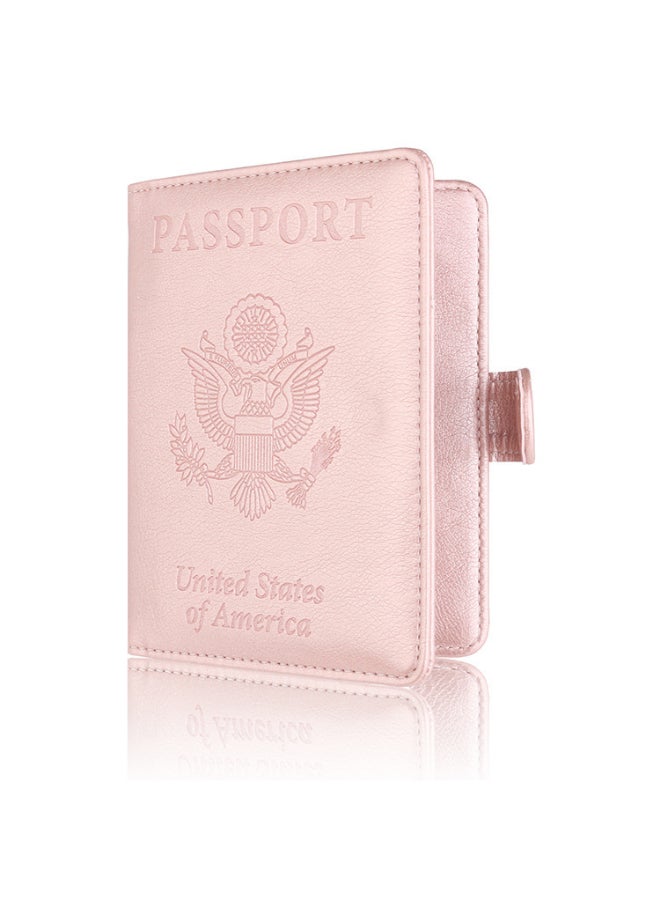 JOLLY - Passport And Card Holder Pink - Image 1