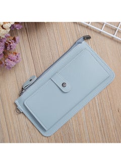 JOLLY Solid Zip Wallet Blue  - Image 4