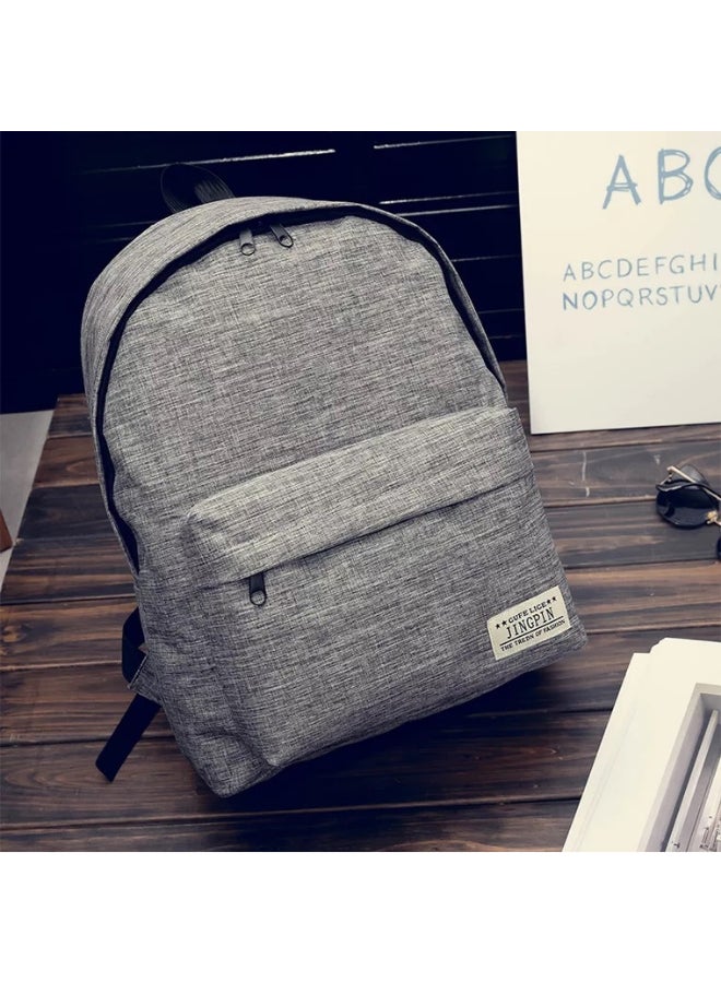 JOLLY Students School Backpack Grey - Image 4