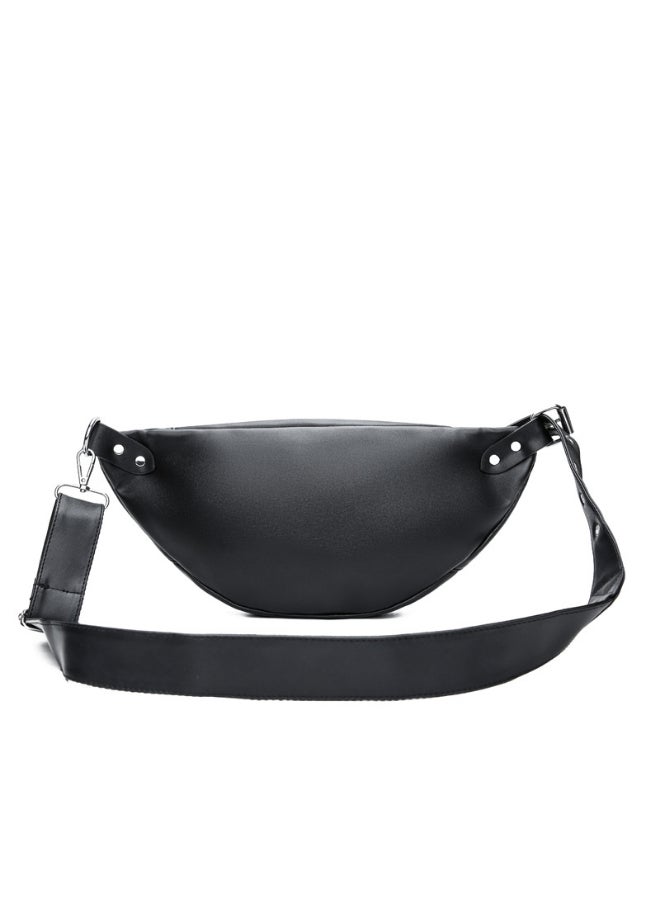 JOLLY - Checked Chest Waistpack Bag Black - Image 1