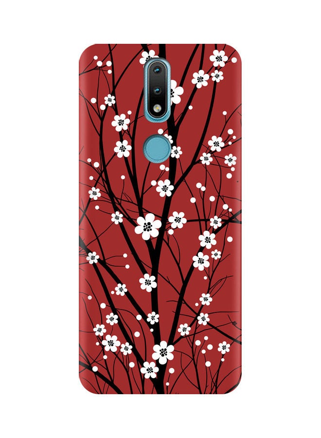 AMC DESIGN Protective Case Cover For Nokia 2.4 Red  - Image 1