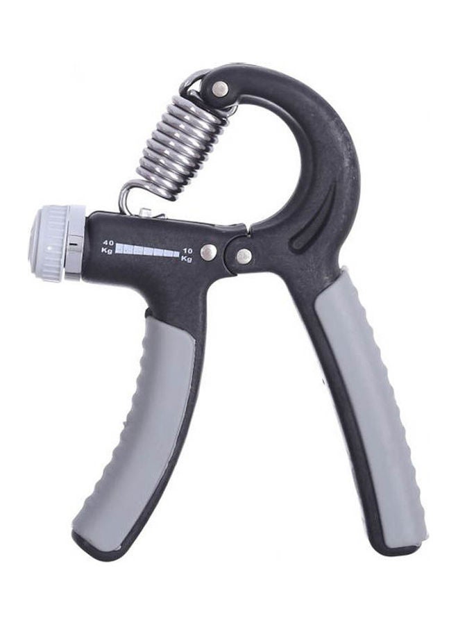 Kanteen Store Q4 Life Adjustable Hand Grip For Exercises- 10 Kg To 40 Kg - Grey And Black - Image 1