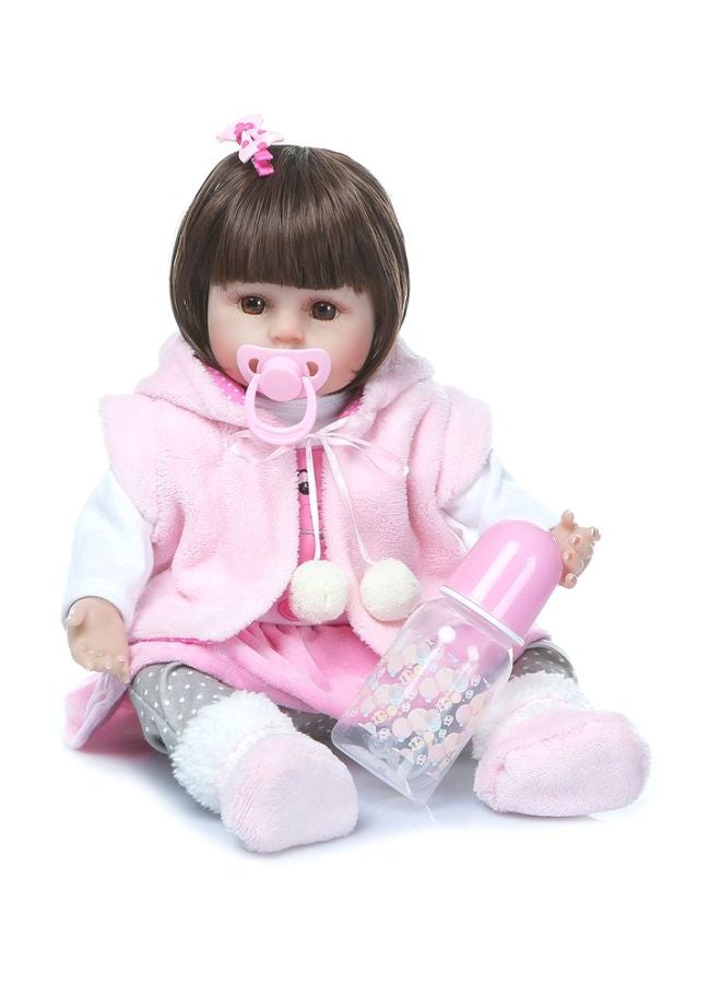 Decdeal Reborn Vinyl Baby Dolls With Cute Outfit 19inch - Image 3