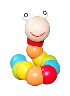 Sharpdo Wooden Caterpillar Toy 17X3.5cm  - Image 1
