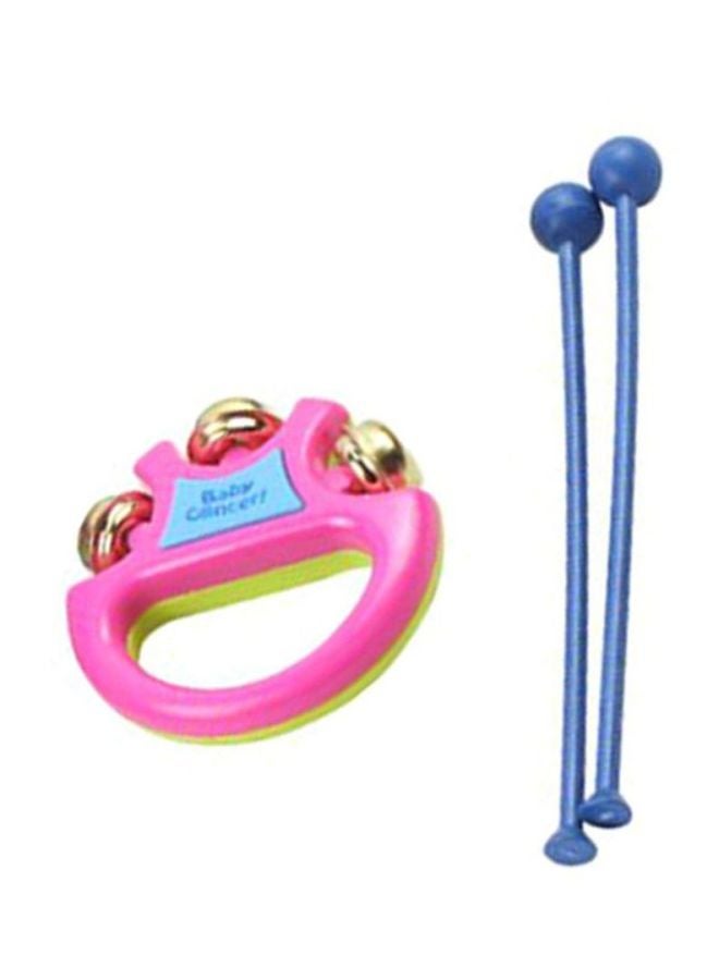 Beauenty Drum With Sticks Saxophone Whistle Maracas Tambourine - Image 2