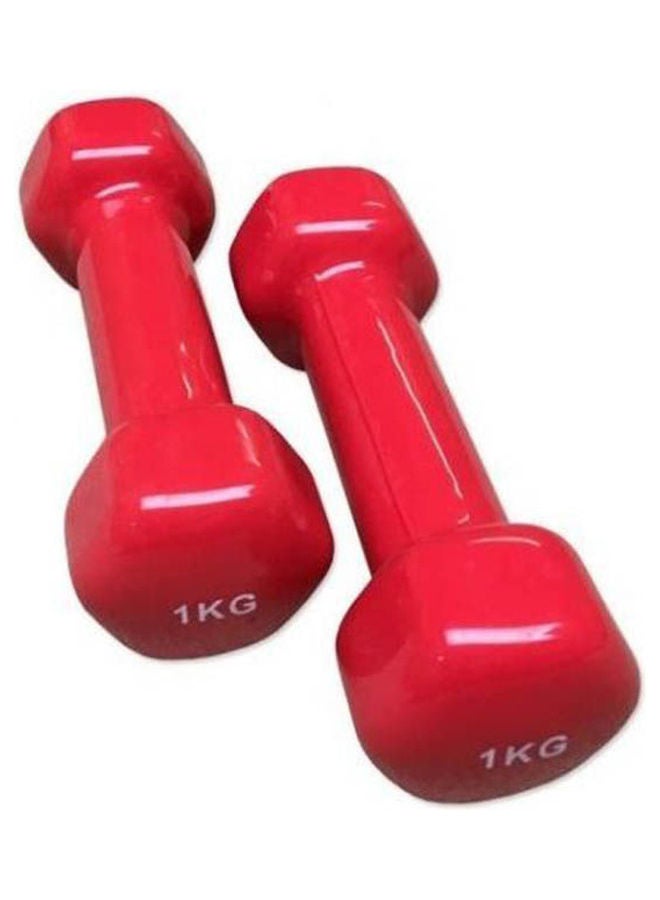 Double Dumbbells Vinyl 1kg
