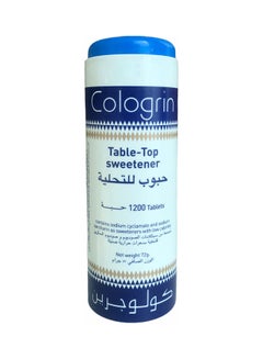 Cologrin Low Calorie Sweetener 1200 Tablets Nectarine 72grams