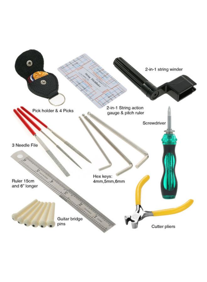 أمون طقم أدوات صيانة لإصلاح الجيتار - Image 3