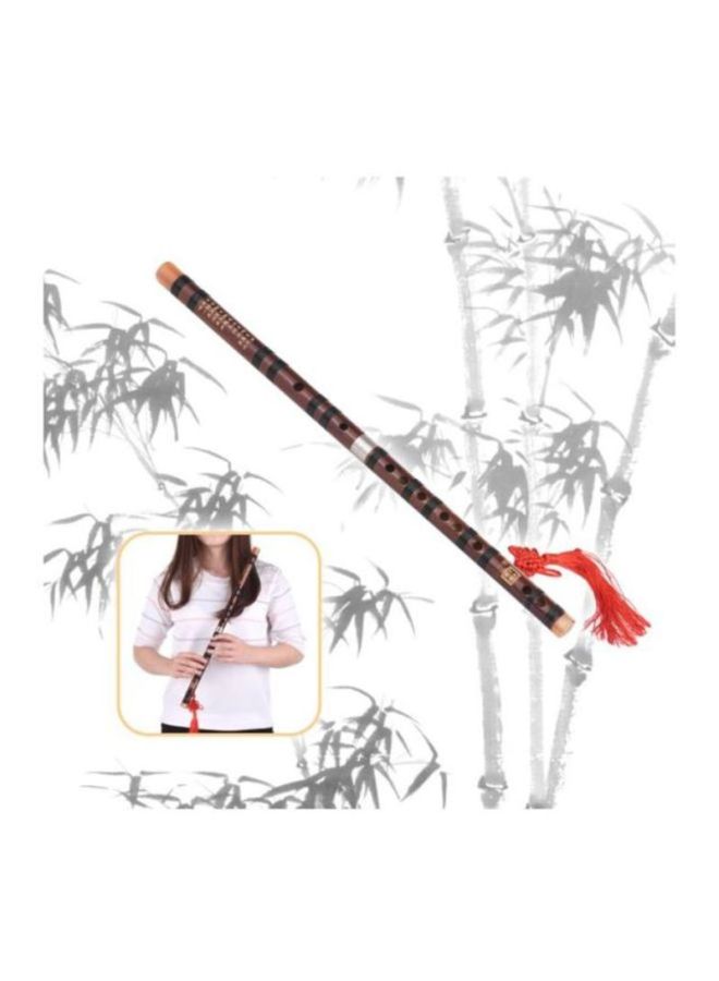 ammoon Dizi Bitter G-Key Bamboo Flute With Chinese Knot - Image 4