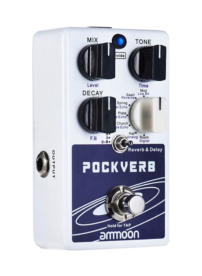 ammoon - Pockverb Reverb & Delay Guitar Effect Pedal - Image 1