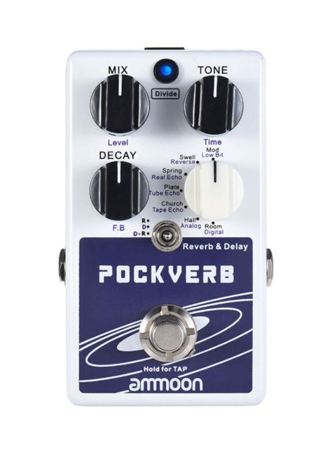 ammoon - Pockverb Reverb & Delay Guitar Effect Pedal - Image 1
