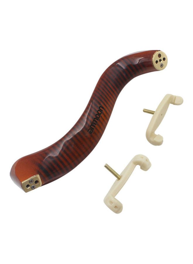 أمون مسند للكتف من خشب القيقب مع قطعة قماش للتنظيف - Image 2