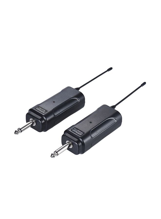 أمون جهاز إرسال واستقبال صوتي لاسلكي من قطعتين للجيتار الكهربائي/ جيتار الباس/ الكمان الكهربائي - Image 1