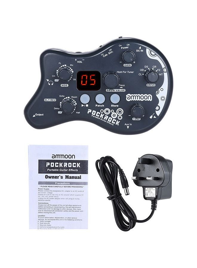 ammoon Pock Rock Portable Guitar Effects Pedal  - Image 1