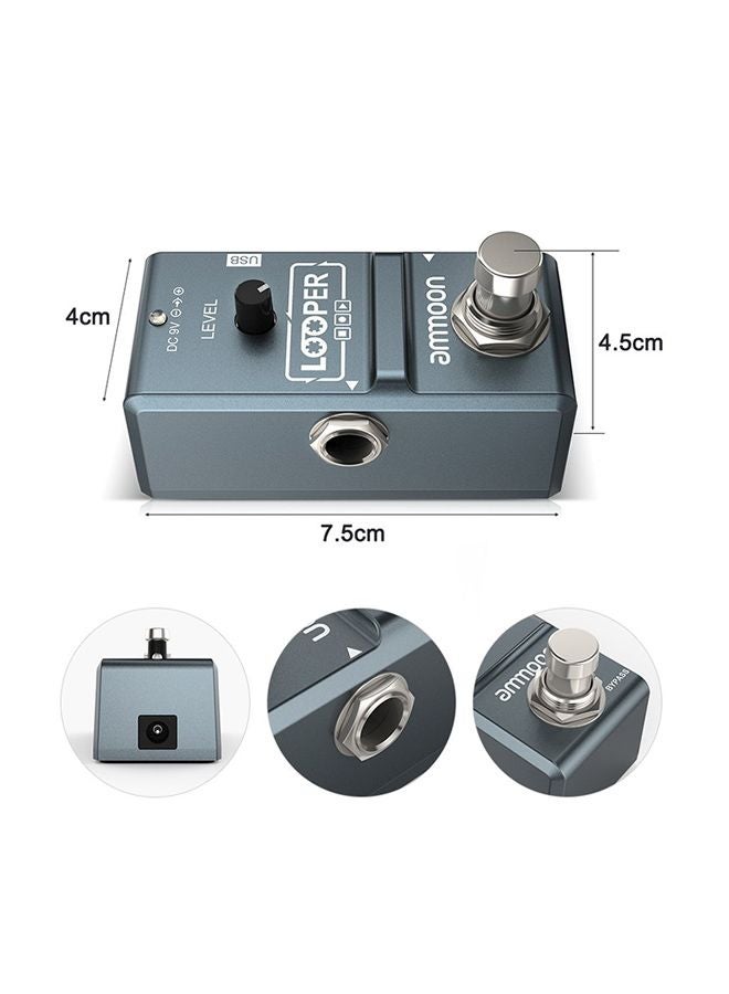 ammoon Nano Loop Electric Guitar 10-Minutes Recording With USB Cable  - Image 3