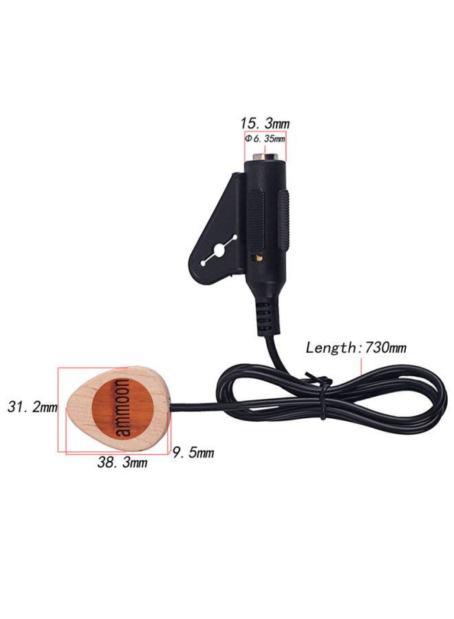 ammoon Wooden Guitar Pickup  - Image 5
