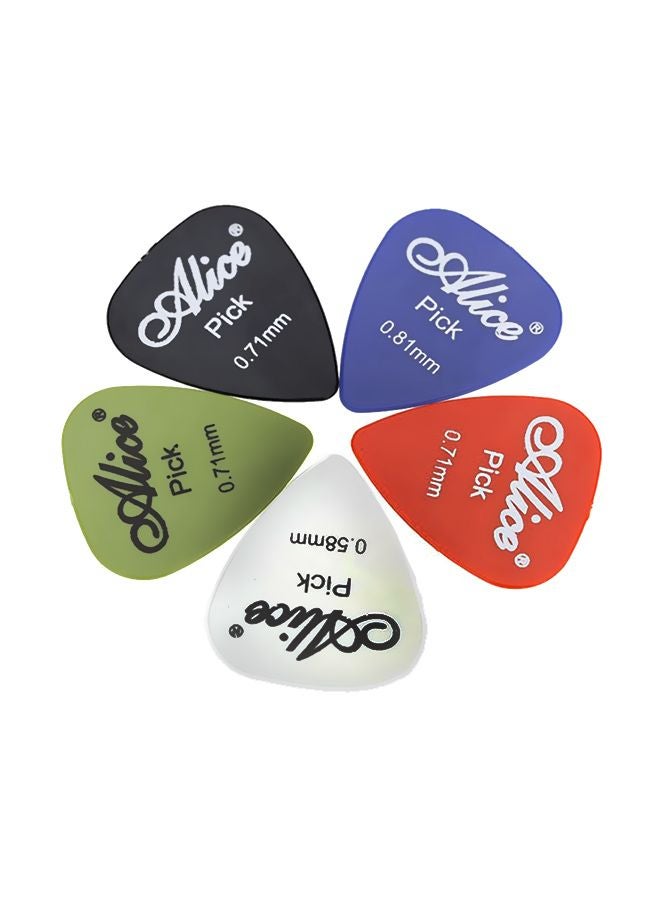 أمون مجموعة ريشات الجيتار من 100 قطعة مقاس 0.58 مم/ 0.71 مم/ 0.81 مم - Image 1