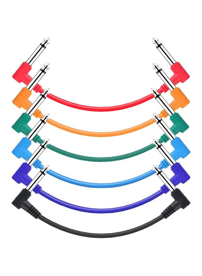أمون مجموعة من 6 كابلات دواسة تأثيرات الجيتار - Image 1