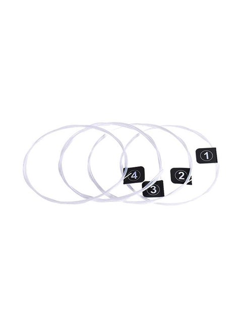 4-Piece Orphee KX80 Ukelele Replacement Strings