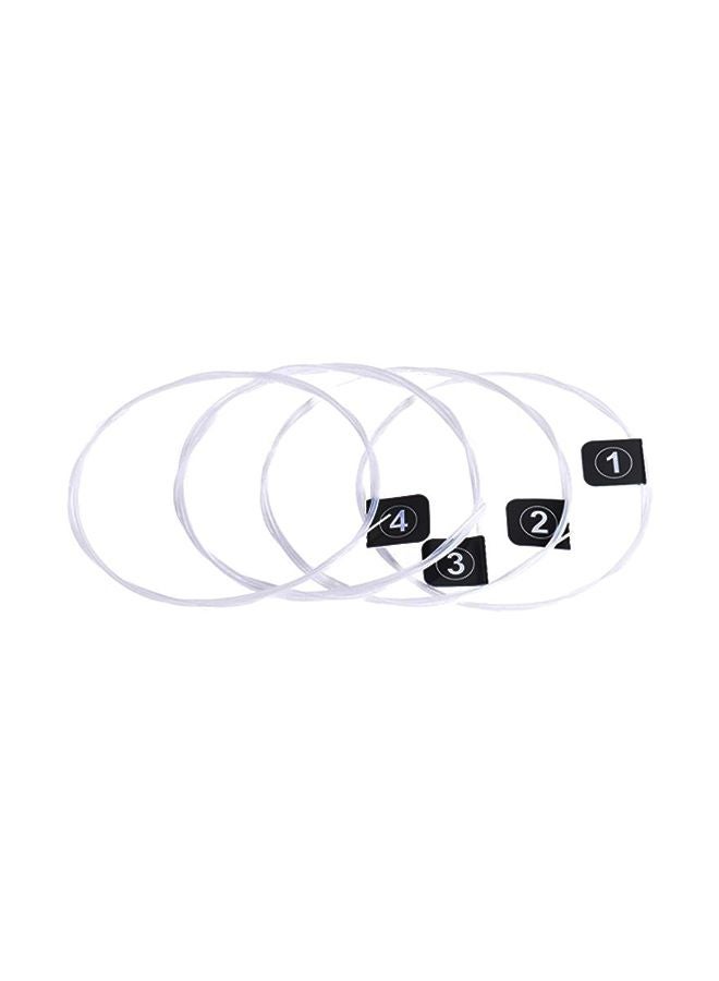4-Piece Orphee KX80 Ukelele Replacement Strings