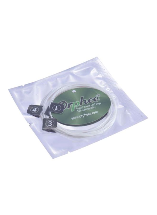 4-Piece Orphee KX80 Ukelele Replacement Strings