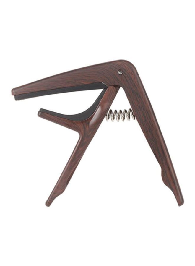ammoon - Light Capo Quick Change Clamp Key With Pick for 6-String Acoustic Electric Guitar - Image 1