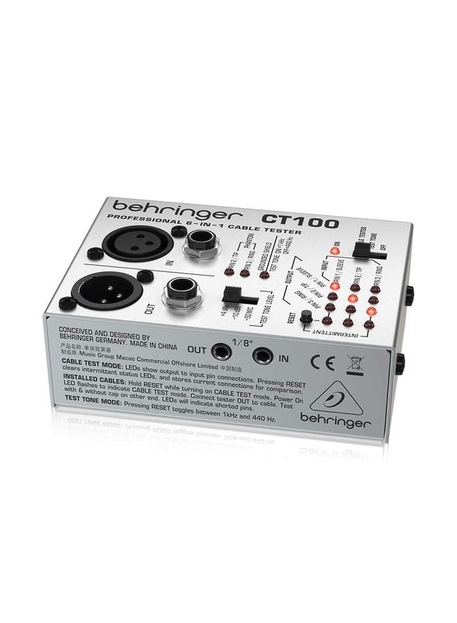 behringer Professional 6-In-1 Instrument Cable Tester - Image 3