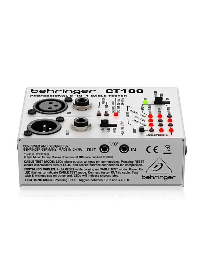 behringer Professional 6-In-1 Instrument Cable Tester - Image 5