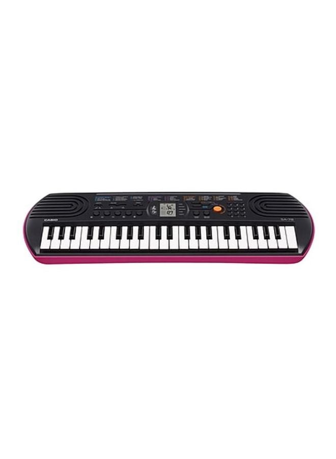 CASIO - Compact Clavier Musical Keyboard SA-78AH2 - Image 1
