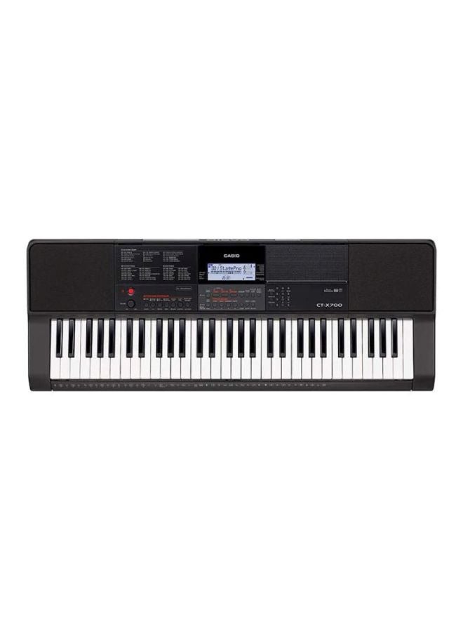 CASIO - 61 Key Portable Piano Keyboard CT-X700C2 - Image 1