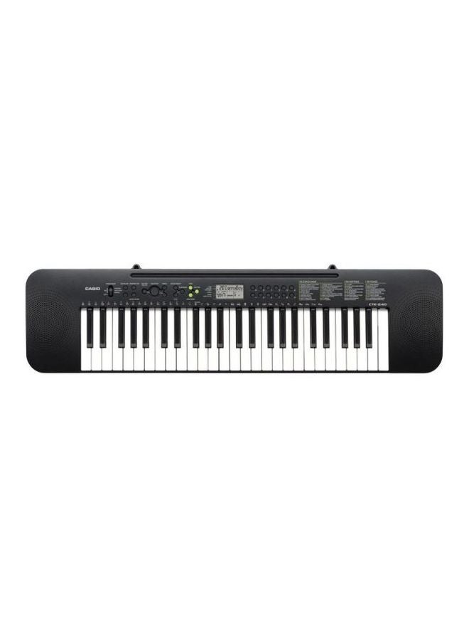 CASIO - CTK-240 Standard Electronic Keyboard 49 Standard Size Keys - Image 1
