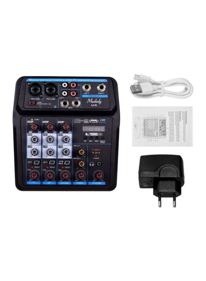 Muslady U4 Portable Audio Mixer  - Image 1