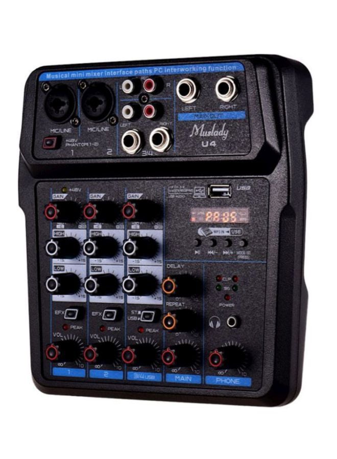 Muslady U4 Portable Audio Mixer  - Image 2