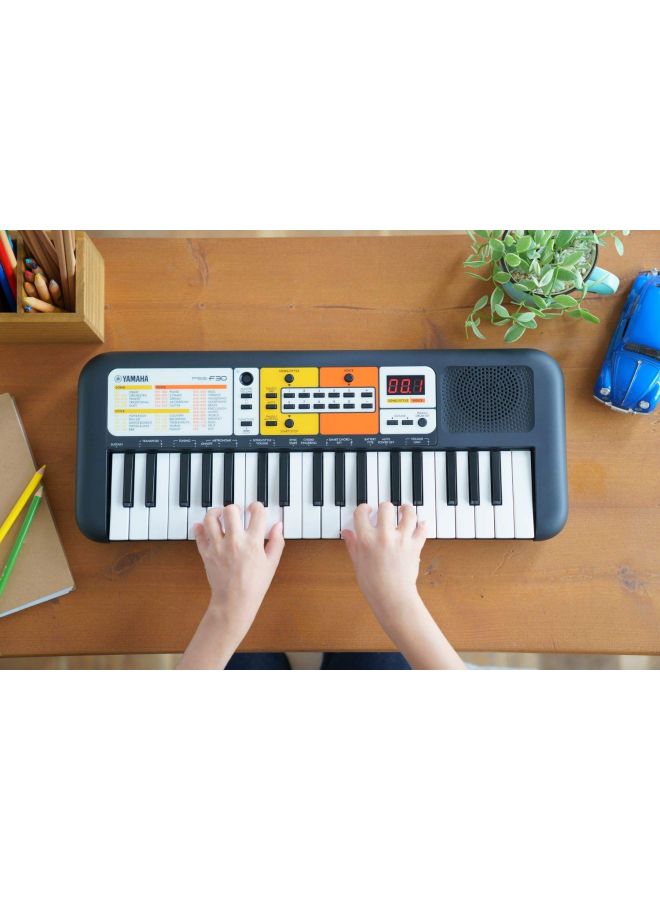 YAMAHA - Mini Keyboard Black PSS-F30 - Image 1