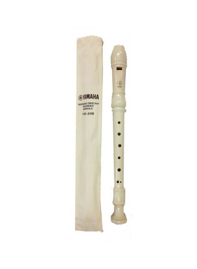 YAMAHA - Soprano Recorder YRS-23 White - Image 1
