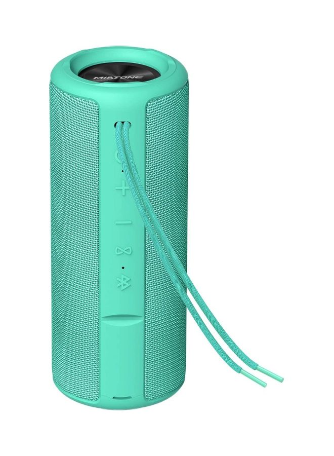 Outdoor Waterproof Portable Bluetooth Speaker Green - Image 1