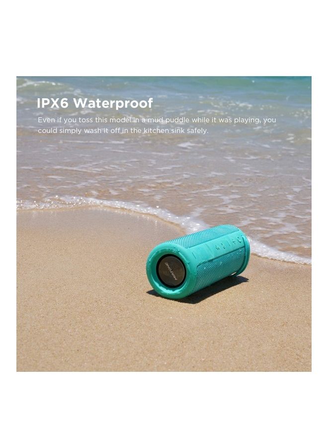 Outdoor Waterproof Portable Bluetooth Speaker Green - Image 3