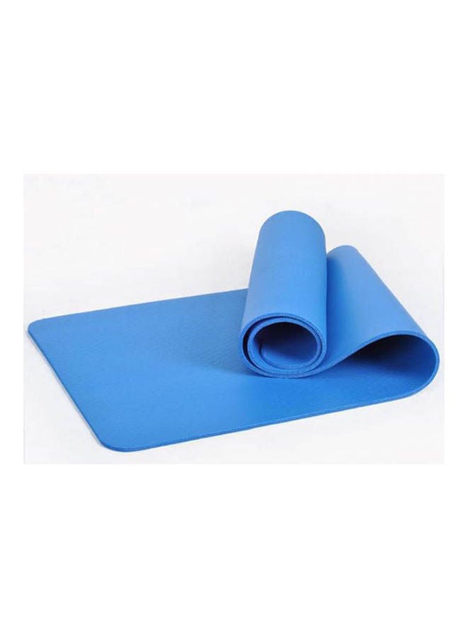 Generic Yoga Mat Soft 10Cm Thick Blue 10cm  - Image 1