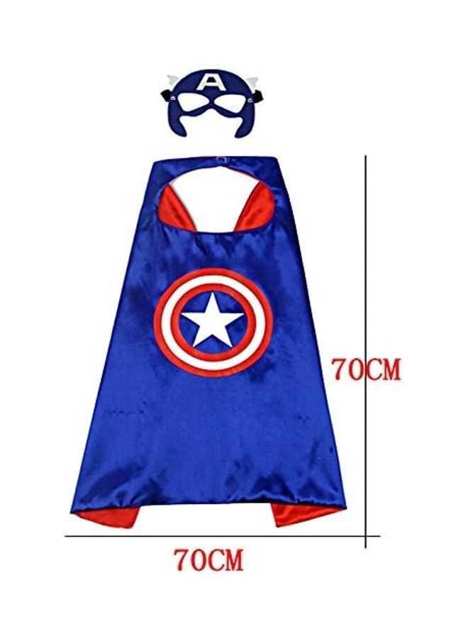 طقم زي تنكري لشخصية كابتن أمريكا ذا وينتر سولدجر مكون من 3 قطع - Image 2