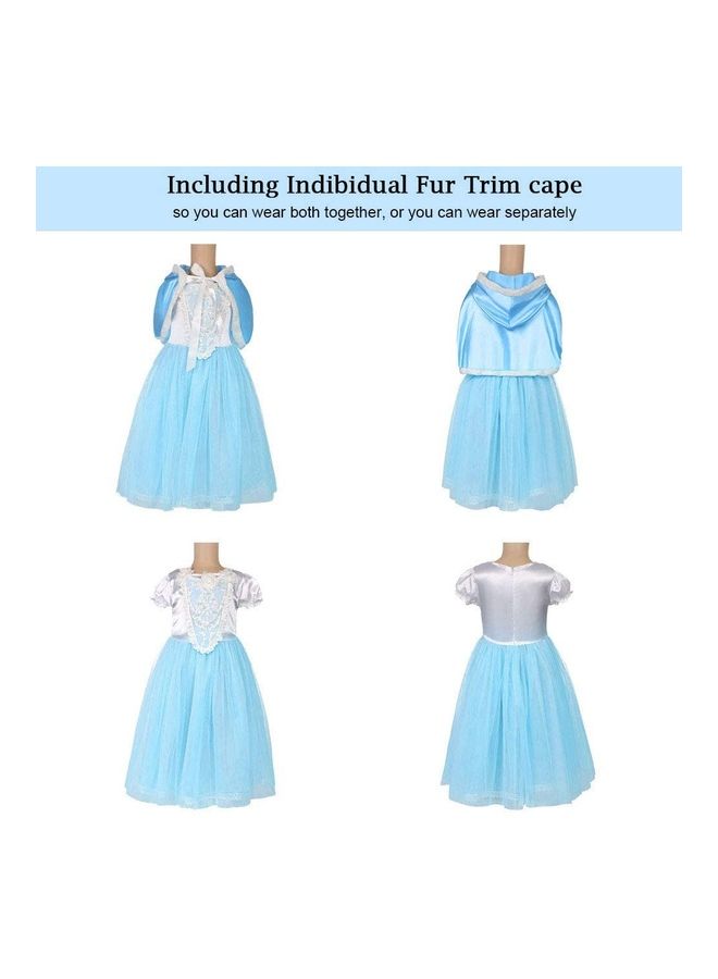 Fairy Tale Princess Costume With Accessory Set 140cm - v1614705384/N44858294A_4