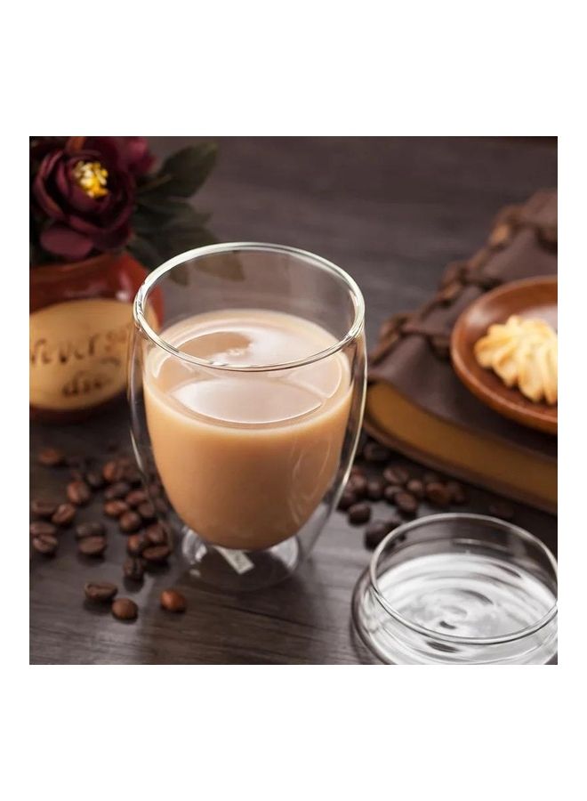 Orchid 6-Piece Neoflam Double Wall Borosilicate Tea Cup Set Clear - Image 2