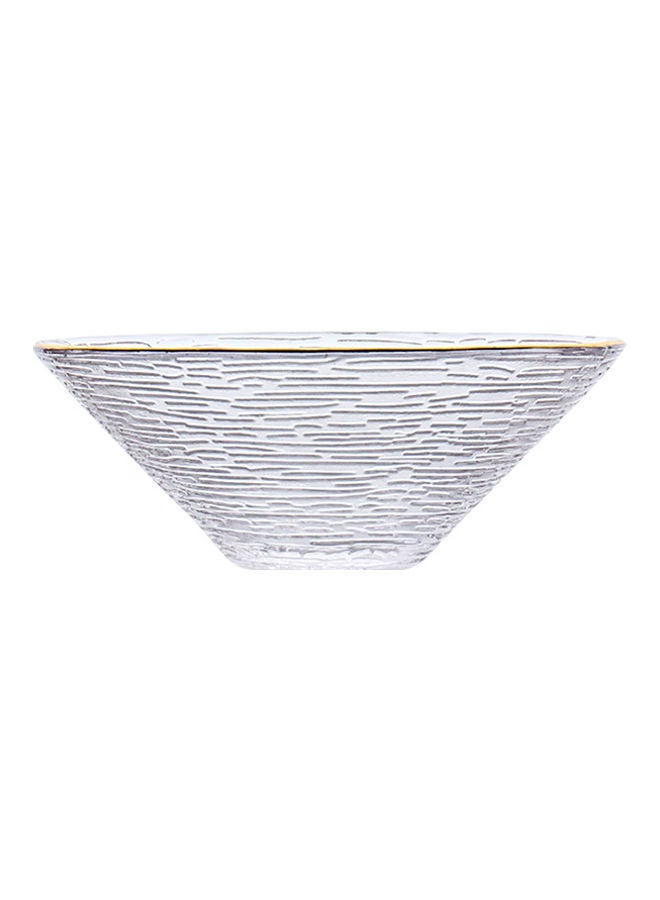 شور سلطانية بنوم بنه للفاكهة من الزجاج شفاف 12x4.5سم  - Image 1