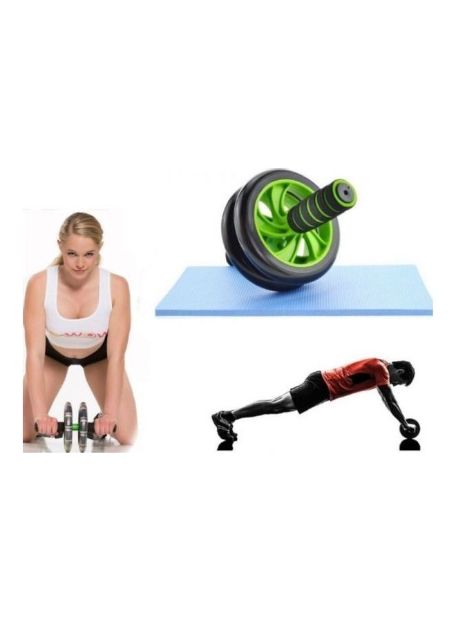 Ab Wheel Roller Abdominal Trainer With Knee Mat-Ek - Image 3