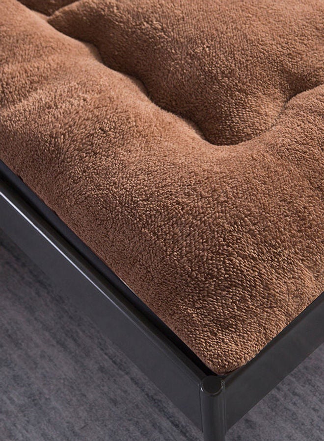 Mattress Topper Flannel Brown 220x200cm  - Image 3